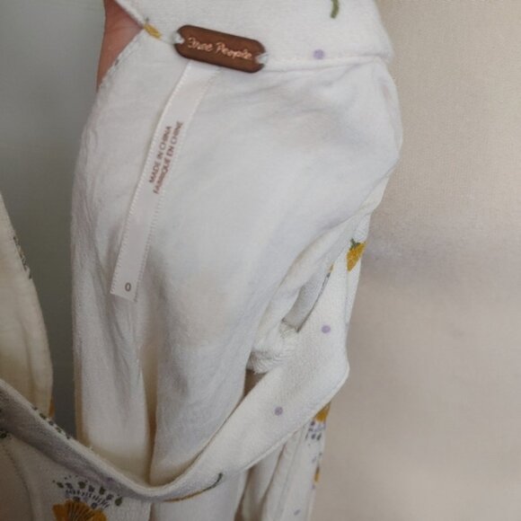 Free People Tegan Floral Mini Dress Size 0 - Picture 13 of 16